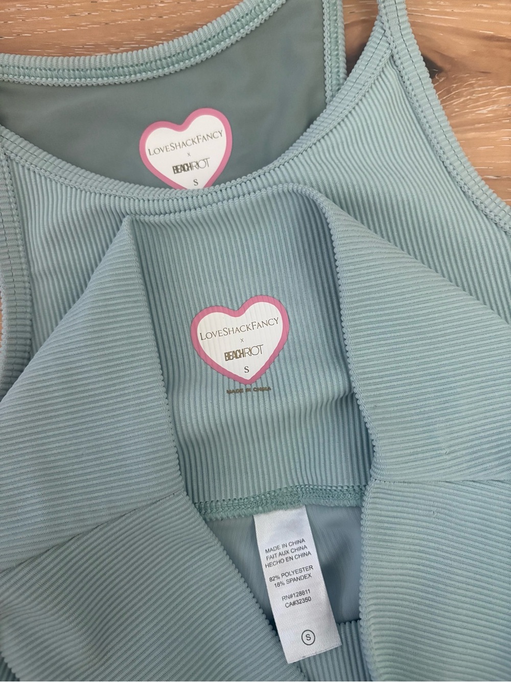 Loveshackfancy x Beach Riot Work Out Set - Picture 6 of 10